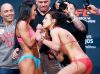 Carla Esparza vs Joanna Jedrzejczyk at UFC 185 13-03-15 by Esther Lin