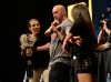 Joanna Jedrzejczyk vs Claudia Gadelha at UFC Unstoppable Press Conference from UFC Facebook