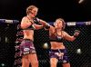 Stephanie Glew punches Jorina Baars at CMT 8 by Sharon Richards Photographics