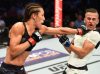 Joanna Jedrzejczyk punching Jessica Andrade from UFC Facebook
