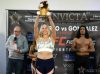 Courtney King at Invicta FC 34 Weigh-In