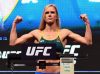 Holly Holm at UFC 196 Weigh-In from UFC Facebook