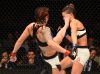 Joanne Wood kicking Cortney Casey at UFC Fight Night 72 from UFC Facebook