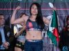 Melissa Martinez at Combate Americas 21 Weigh-In