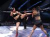 Melissa Martinez kicking Yajaira Romo at Combate Americas 15