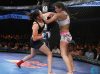Melissa Martinez punching Gloria Bravo at Combate Americas 18