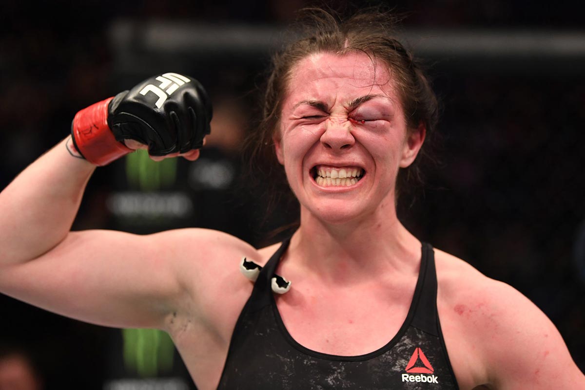 Molly Mccann Victorious At Ufc On Espn+ 5 From Ufc Facebook