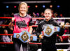 Brooke Cooper and Kim Townsend receving their WMO Pro title belts 2019 by Sharon Richards