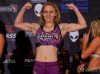 Amber Brown Invicta FC 16 Weigh-In by Esther Lin