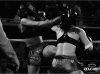 Ana Flores punching Colleen Duffy by Marty Rockatansky