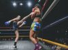Christina Jurjevic kicking Alicia Pestana at Epic 14 by Emanuel Rudnicki Fight Photography