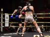 Colleen Downey kicking Stacey Scapeccia at Lion Fight 20 Photo by Bennie E Palmore II