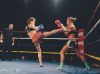 Dilara Yildiz kicking Caley Reece at Epic 11 by Emanuel Rudnicki Fight Photography