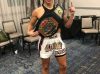 Julia Perez and the IAMTF Women’s Bantamweight belt