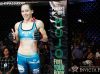 Jinh Yu Frey post fight Invicta 10 by Esther Lin