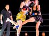 Julia Perez elbows opponent by IFS, Muay Thai