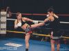Kim Townsend at Epic 9 kicking Sylvia Scharper by Emanuel Rudnicki Fight Photography