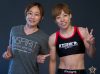 Megumi Fujii and Ayaka Hamasaki at Invicta FC13