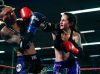 Natalie Morgan punching Venus Smith by Esther Lin