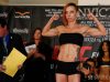 Shannon Sinn at Invicta FC 17 Weigh-In by Esther Lin