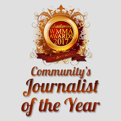 Community'S Journalist Of The Year 2017
