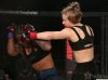 Minna Grusander punching Fernanda Priscila at Invicta FC 28 by Dave Mandel