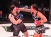 Arlene Blencowe punching Sinead Kavanagh at Bellator 182
