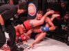 Emily Ducote submission attempt on Jessica Middleton at Bellator 181