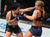 Jessy Jess punching Paige VanZant from UFC Facebook