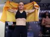 Amber Brown at Invicta FC 33 Weigh-In