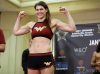 Audrey Wolfe at Invicta FC 31 Weigh-In