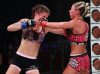 Isis Verbeek punching Kathryn Paprocki at Invicta FC 32 by Dave Mandel