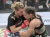 Jan Finney punching Liz Carmouche at Strikeforce Challengers 12