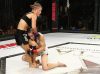 Jinh Yu Frey takedown on Minna Grusander at Invicta FC 30 by Dave Mandel