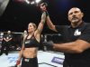 Liz Carmouche victorious at UFC Fight Night 133 from UFC Facebook