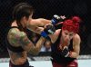 Randa Markos-Thomas punching Juliana Lima at UFC on Fox 27 from UFC Facebook