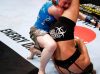 Ronda Rousey armbars Sarah Kaufman at Strikeforce 8-18-2012 by Esther Lin