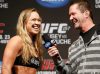 Ronda Rousey at UFC 157 Weigh-In from UFC Facebook