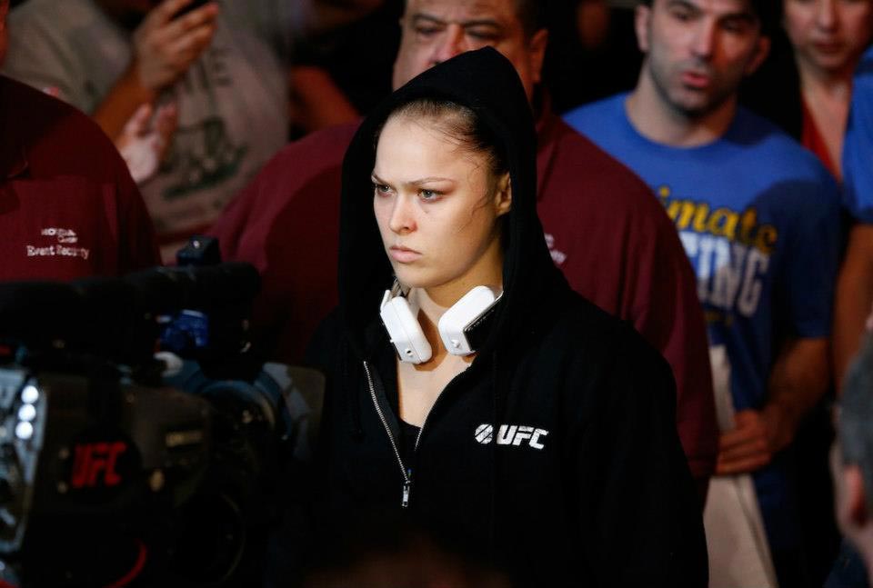 Ronda Rousey At Ufc 157 From Ufc Facebook
