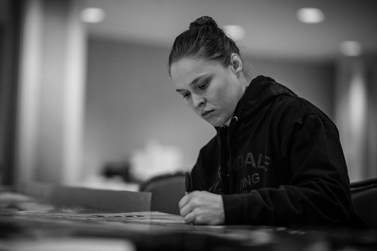 Ronda Rousey At Ufc 184 Fight Week From Ufc Facebook
