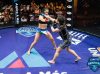 Stephanie Alba punching Paulina Granados at Combate Americas 7