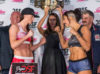 Róża Gumienna vs. Cristina Caruso weigh-in at DSF17, 29 Sep 2018