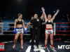 Bryony Soden victorious over Tiff Lam for the WBC Australian Featherweight title, OCT 2022 by Brock Doe