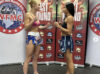 Lucy Burge vs Zee Gayle weigh-in, October 1, 2024 | Photo Credit: Last Round Live