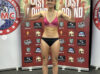 Lucy Burge weigh-in, October 1, 2024 | Photo Credit: Last Round Live